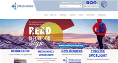 Desktop Screenshot of metronorthchamber.com