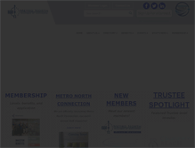 Tablet Screenshot of metronorthchamber.com